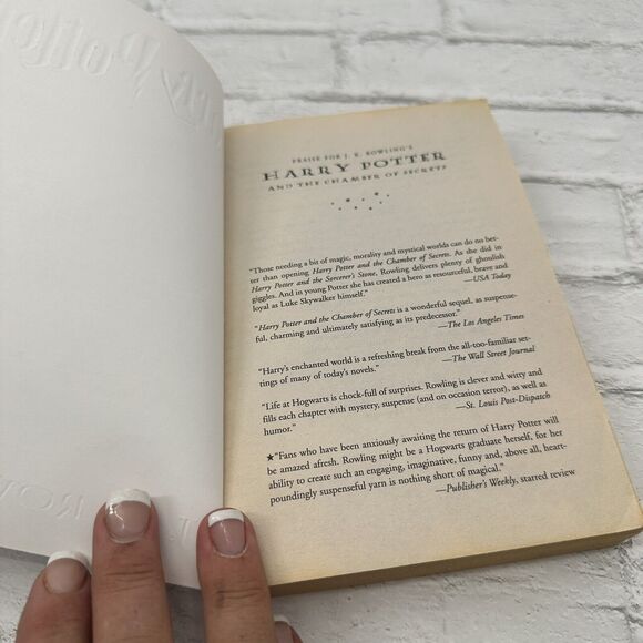 Harry Potter And The Chamber Of Secrets 1999 J. K. Rowling Paperback - Picture 4 of 9